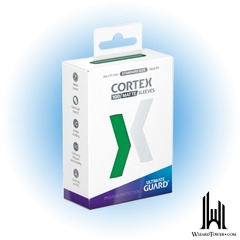 CORTEX MATTE GREEN SLEEVES (100)